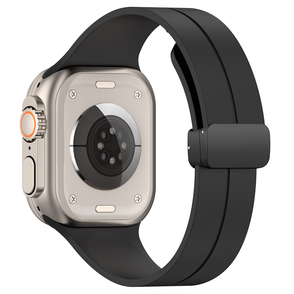 Pasek Techsuit W011 do Apple Watch 49mm / 46mm / 45mm / 44mm / 42mm Series, Czarny