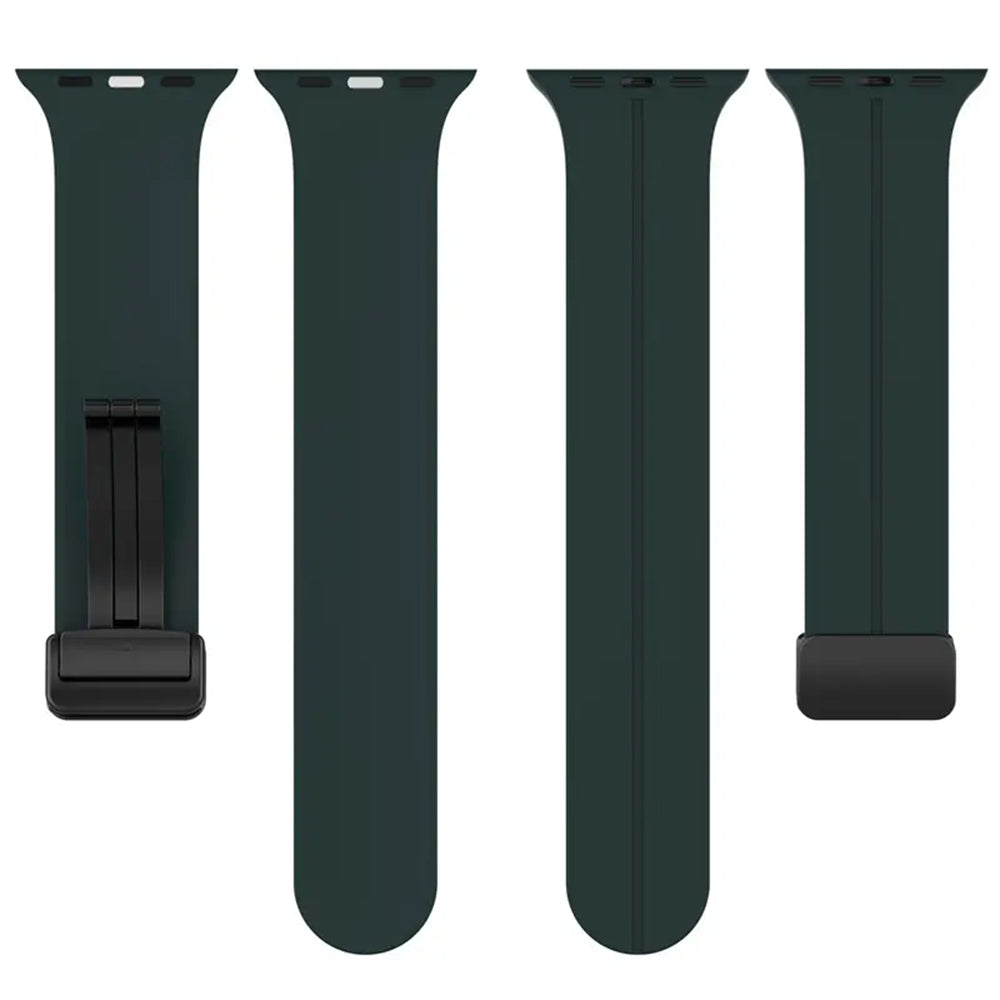 Pasek Techsuit W011 do Apple Watch 49mm / 46mm / 45mm / 44mm / 42mm Series, Czarny