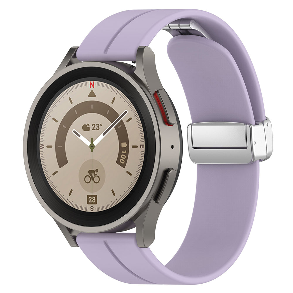 Pasek Techsuit W011 do Huawei Watch / Xiaomi Watch Series, 22mm, Fioletowy