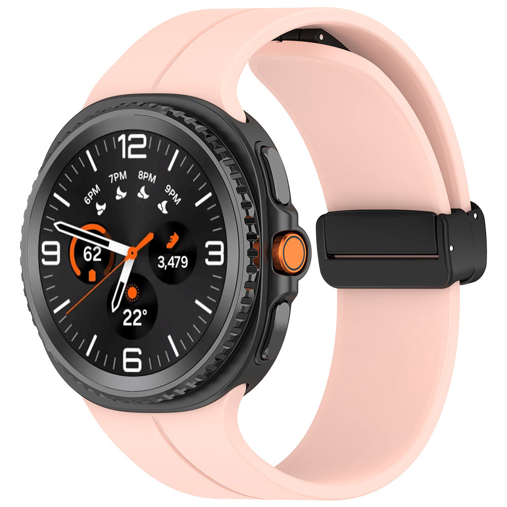 Pasek Techsuit W011 dla Samsung Galaxy Watch 8 Classic / Watch8 44mm / Watch 8 40mm, Różowy