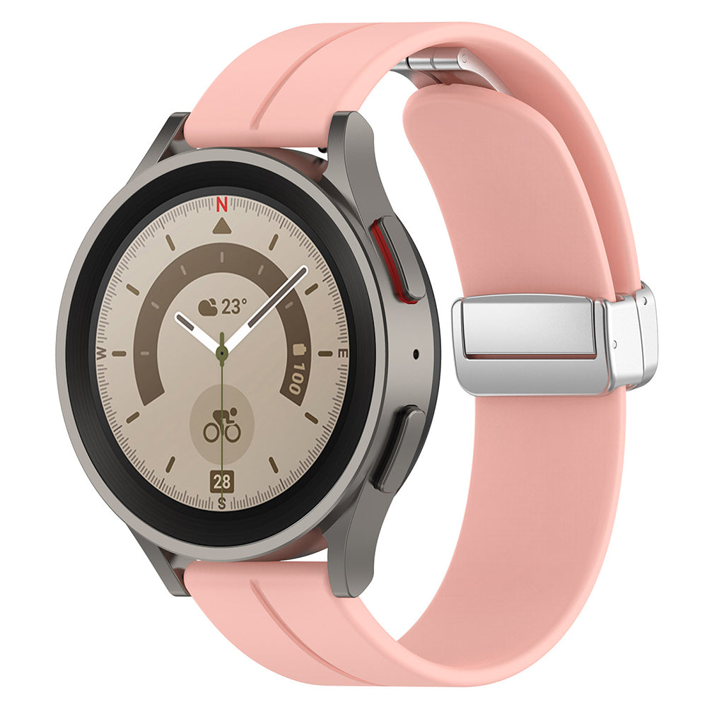 Pasek Techsuit W011 do Samsung Galaxy Watch / Huawei Watch Series, 20mm, Różowy.