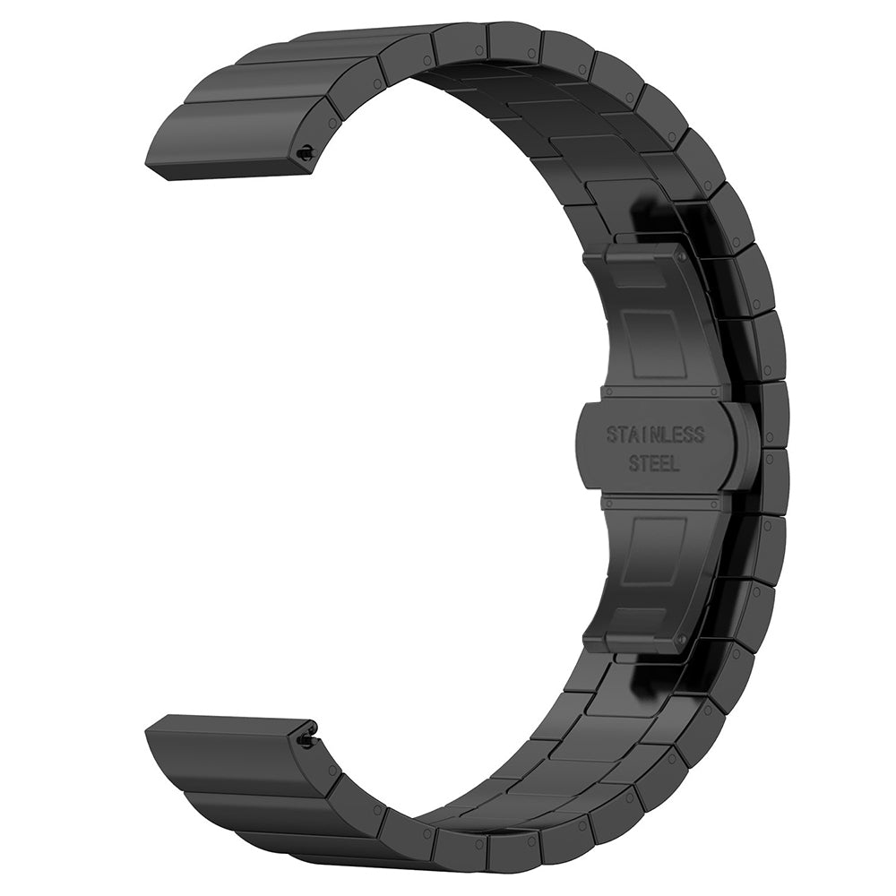 Pasek Techsuit W012 do Huawei Watch / Xiaomi Watch Series, 22mm, Czarny.