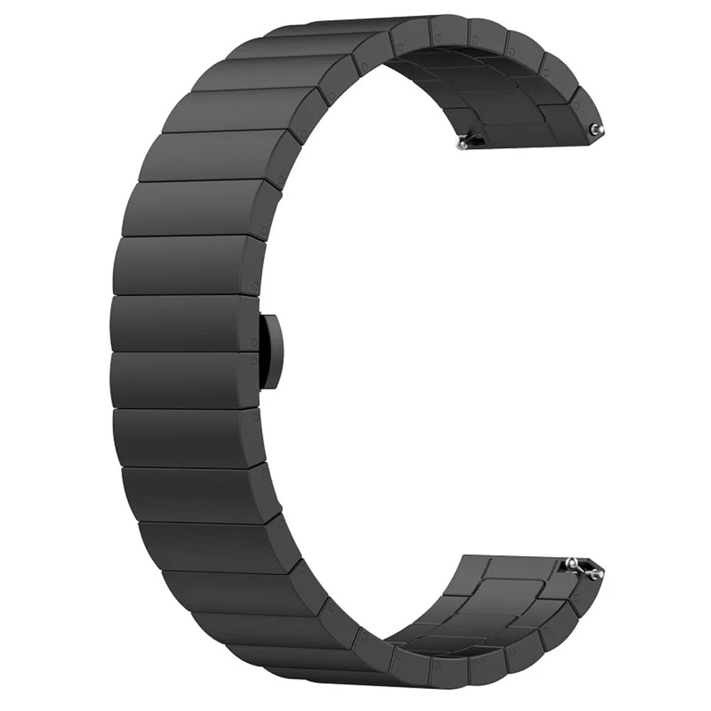Pasek Techsuit W012 do Huawei Watch / Xiaomi Watch Series, 22mm, Czarny.