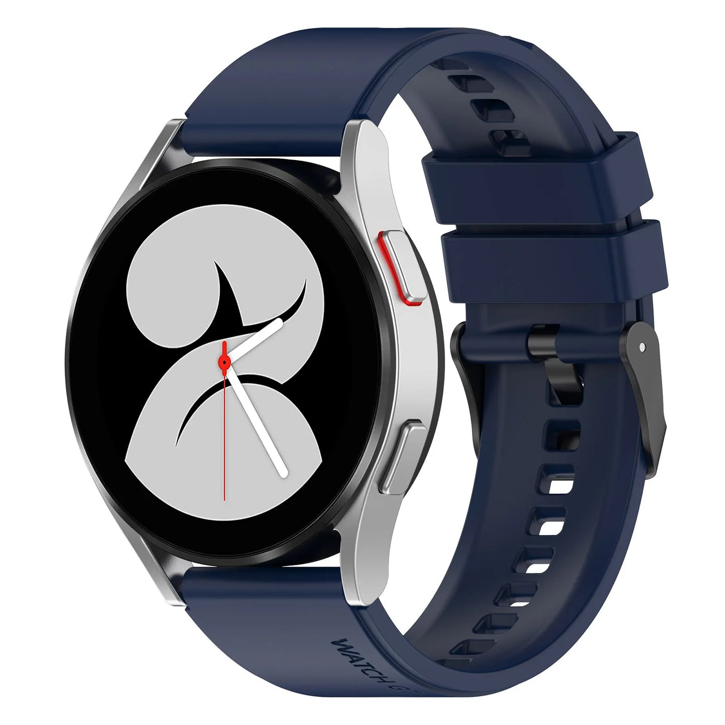 Pasek Techsuit W026 do Samsung Galaxy Watch / Huawei Watch Series, 20mm, Granatowy