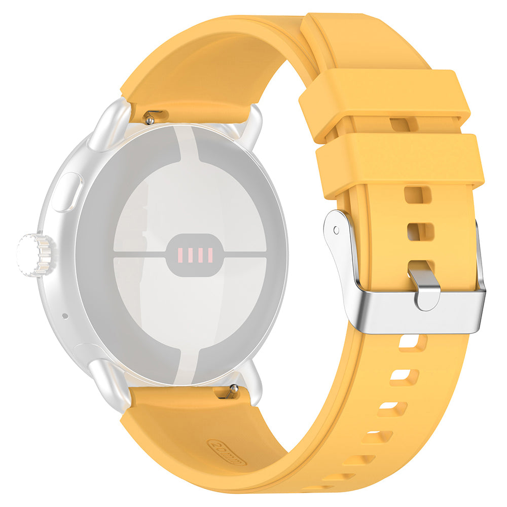Pasek Techsuit W026 do Samsung Galaxy Watch / Huawei Watch Series, 20mm, Żółty