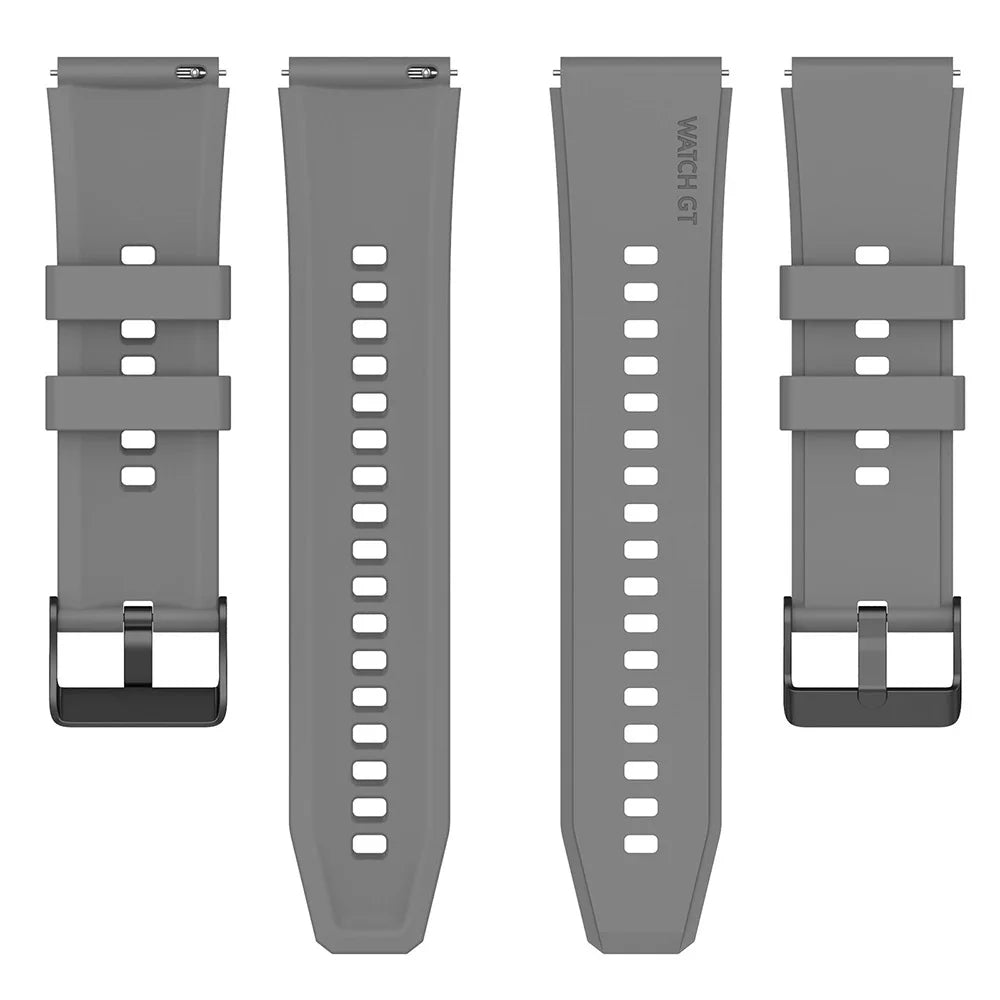 Pasek Techsuit W026 do Samsung Galaxy Watch / Huawei Watch Series, 20mm, Szary