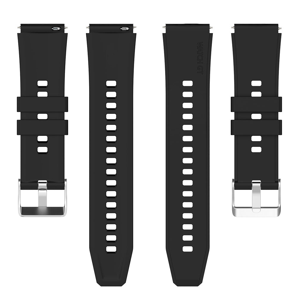 Pasek Techsuit W026 do Samsung Galaxy Watch / Huawei Watch Series, 20mm, Czarny