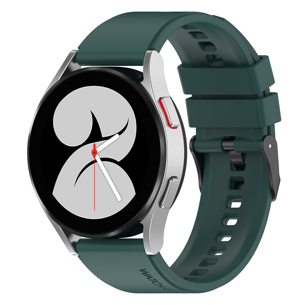 Pasek Techsuit W026 do Samsung Galaxy Watch / Huawei Watch Series, 20mm, Ciemnozielony
