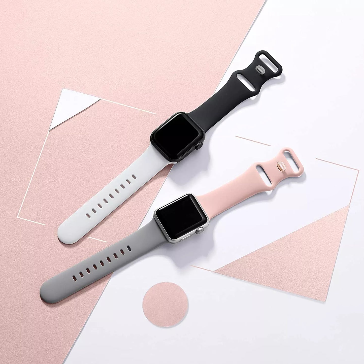 Pasek Techsuit W031 do Apple Watch 42mm / 41mm / 40mm / 38mm Series, Szary