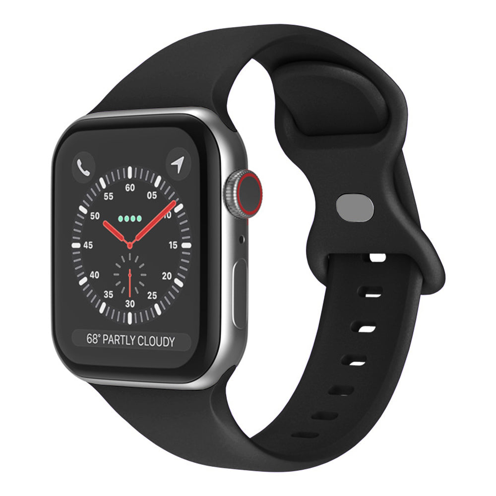 Pasek Techsuit W031 do Apple Watch 42mm / 41mm / 40mm / 38mm Series, Czarny