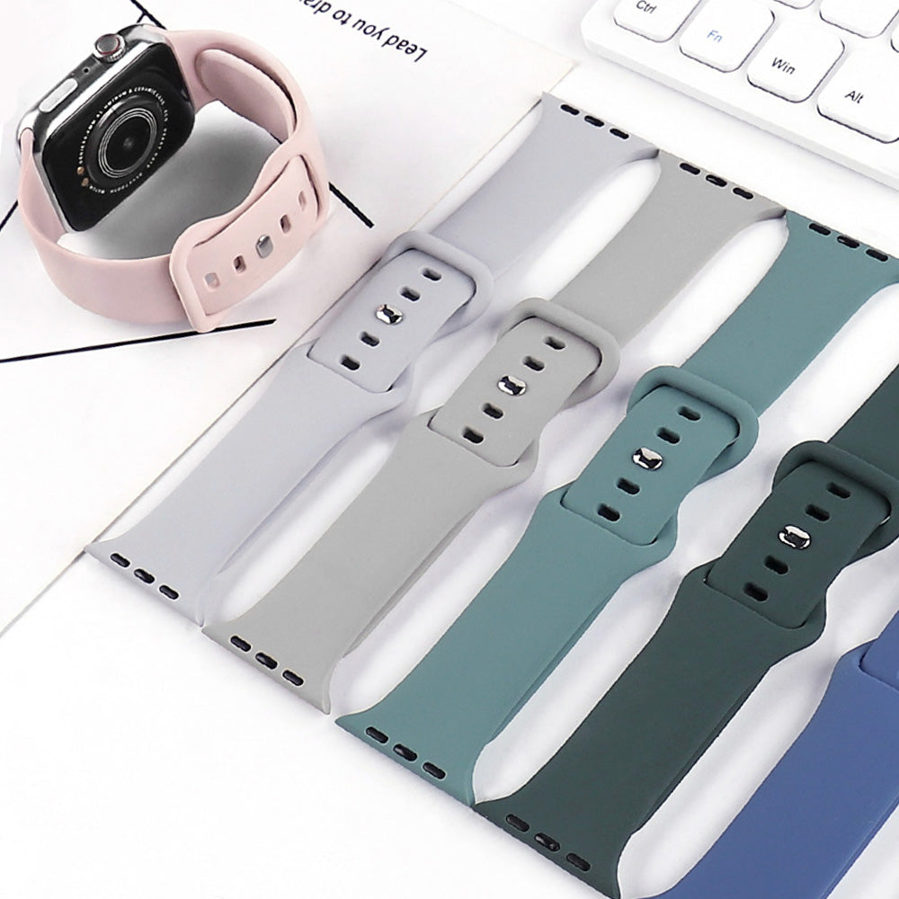 Pasek Techsuit W031 do Apple Watch 49mm / 46mm / 45mm / 44mm / 42mm Series, Szary