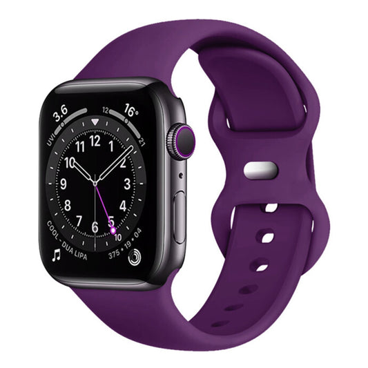 Techsuit W031 Strap for Apple Watch 49mm / 46mm / 45mm / 44mm / 42mm Series, Dark Purple