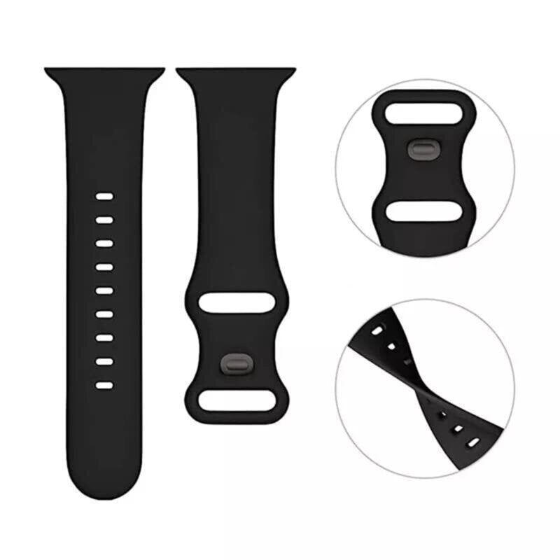 Pasek Techsuit W031 do Apple Watch 49mm / 46mm / 45mm / 44mm / 42mm Series, Ciemny Fiolet