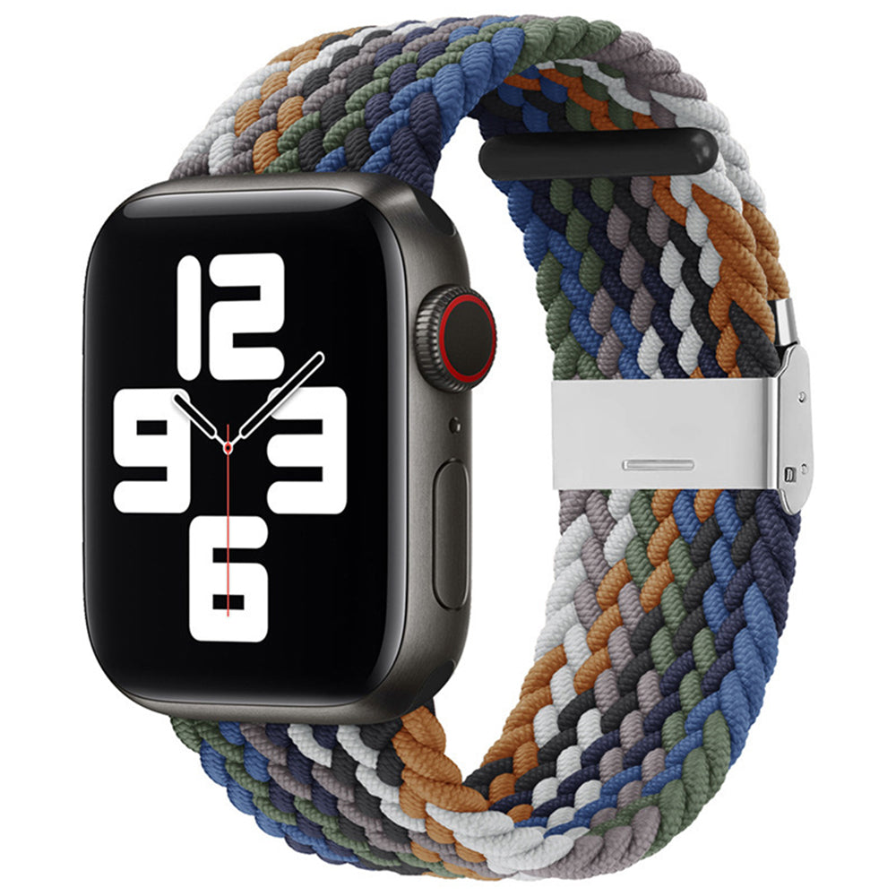 Pasek Techsuit W032 do Apple Watch 42mm / 41mm / 40mm / 38mm Series, Wielokolorowy Zielony