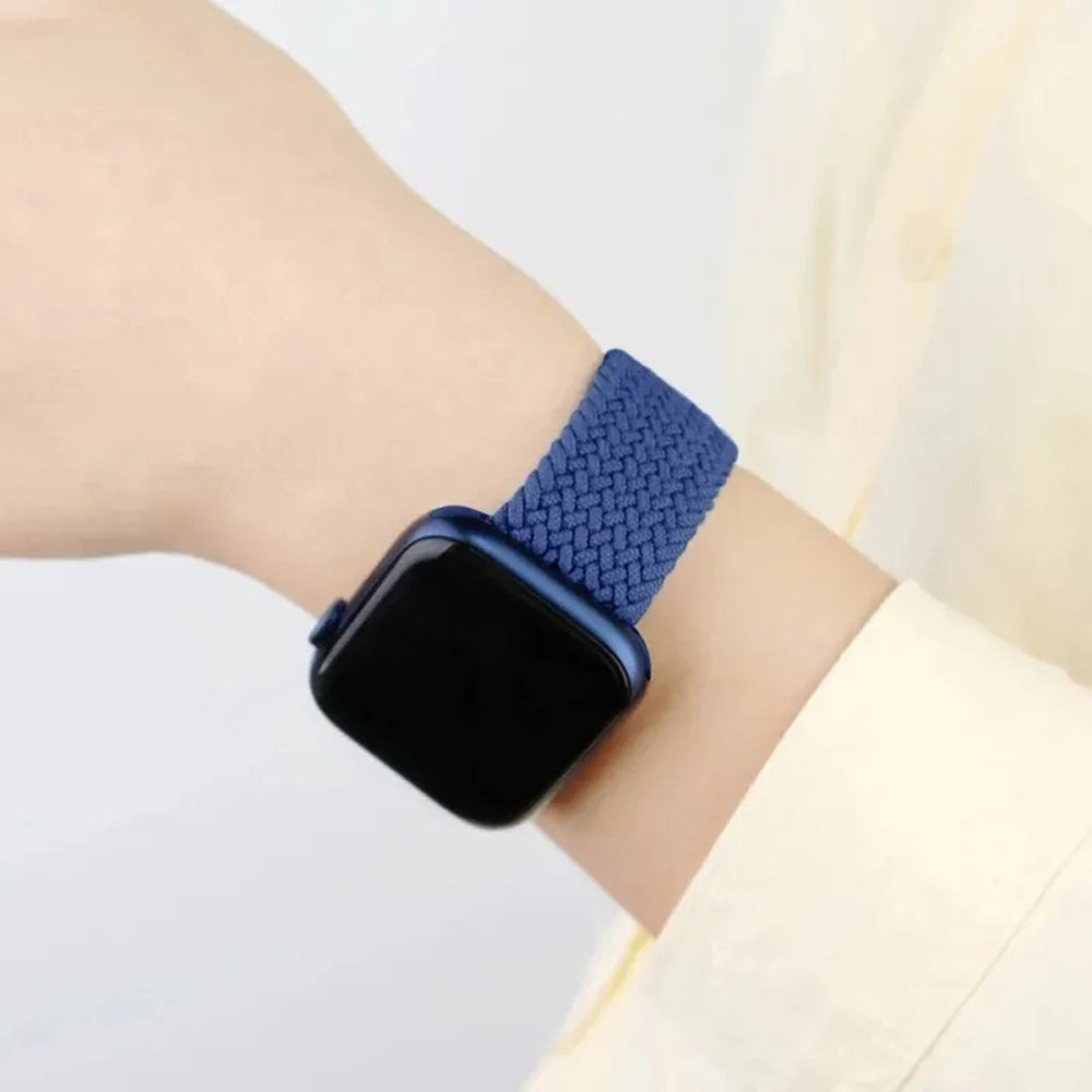 Pasek Techsuit W032 do Apple Watch 42mm / 41mm / 40mm / 38mm Series, Wielokolorowy Zielony