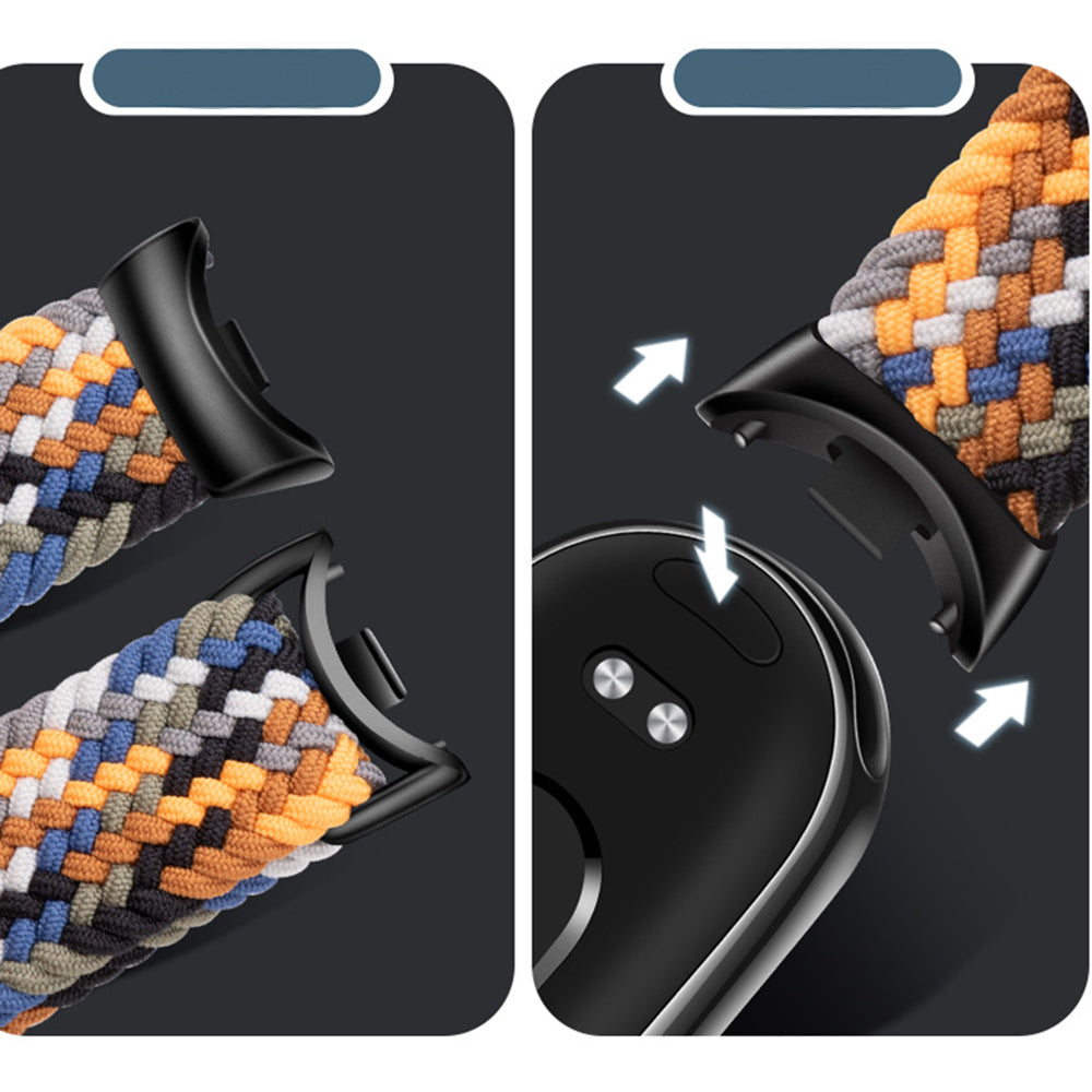 Pasek Techsuit W032 do Xiaomi Smart Band 9 / 8, Różowy