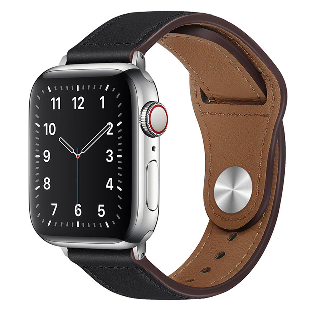 Techsuit W033 Strap for Apple Watch 42mm / 41mm / 40mm / 38mm Series, Black