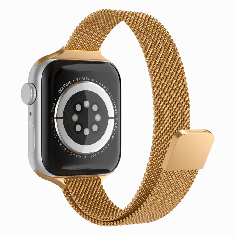 Pasek Techsuit W034 do Apple Watch 42mm / 41mm / 40mm / 38mm Series, Złoty