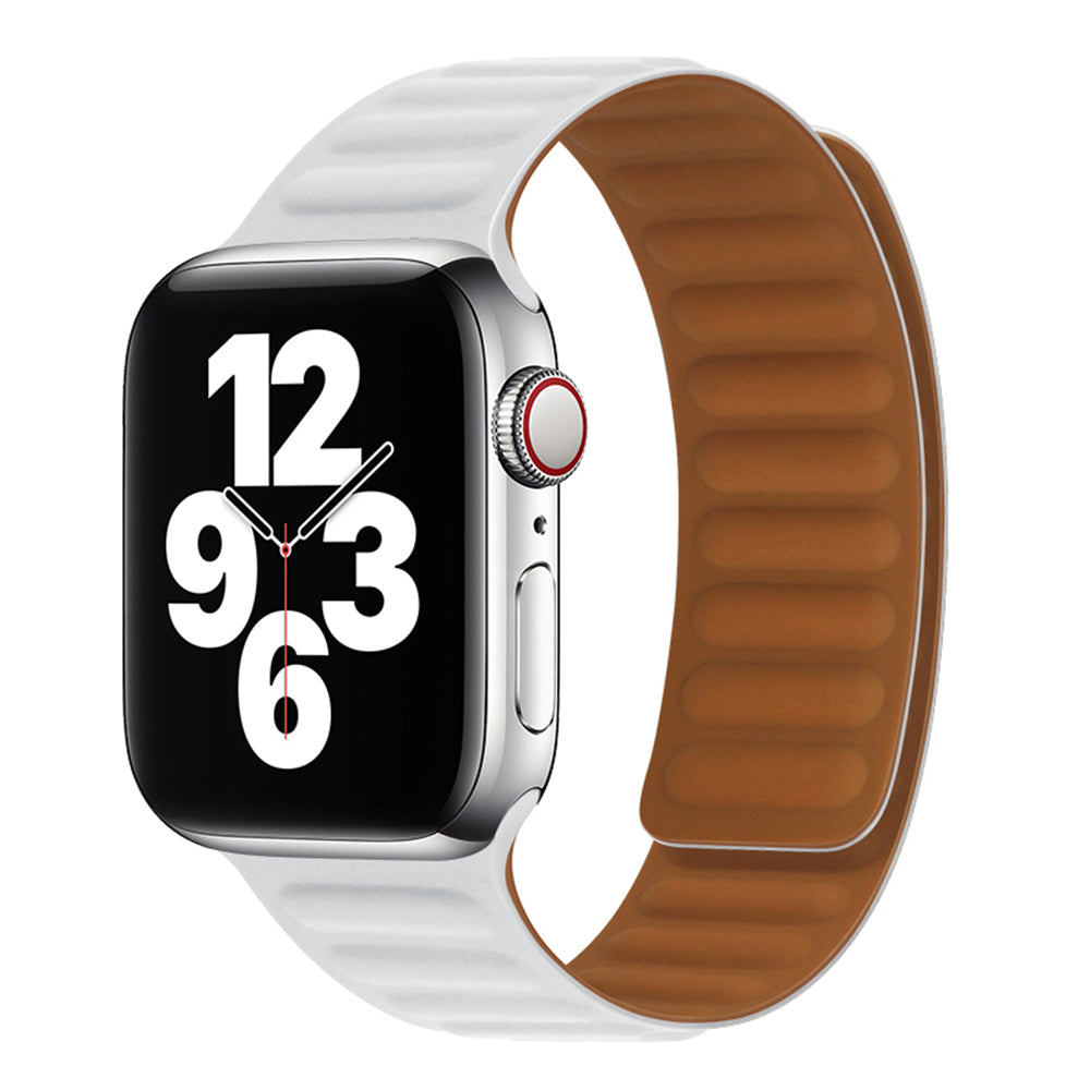 Pasek Techsuit W035 do Apple Watch 42mm / 41mm / 40mm / 38mm Series, Biały