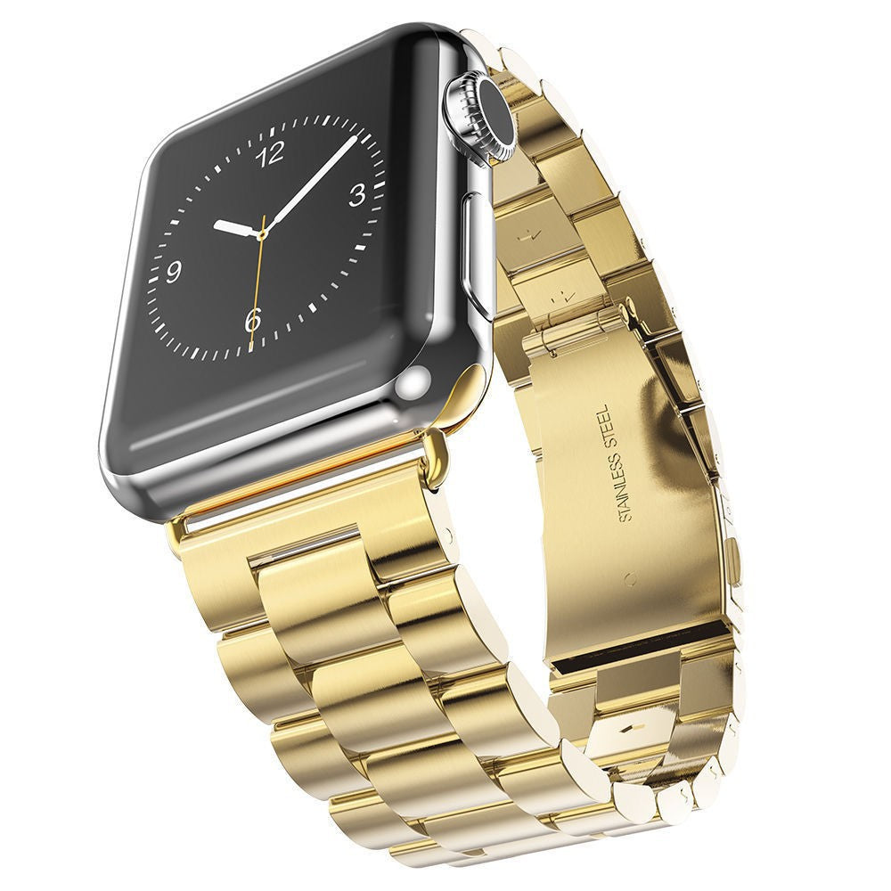 Pasek Techsuit W036 do Apple Watch 42mm / 41mm / 40mm / 38mm Series, Złoty