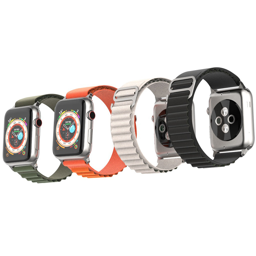 Pasek Techsuit W037 do Apple Watch 42mm / 41mm / 40mm / 38mm Series, Biały