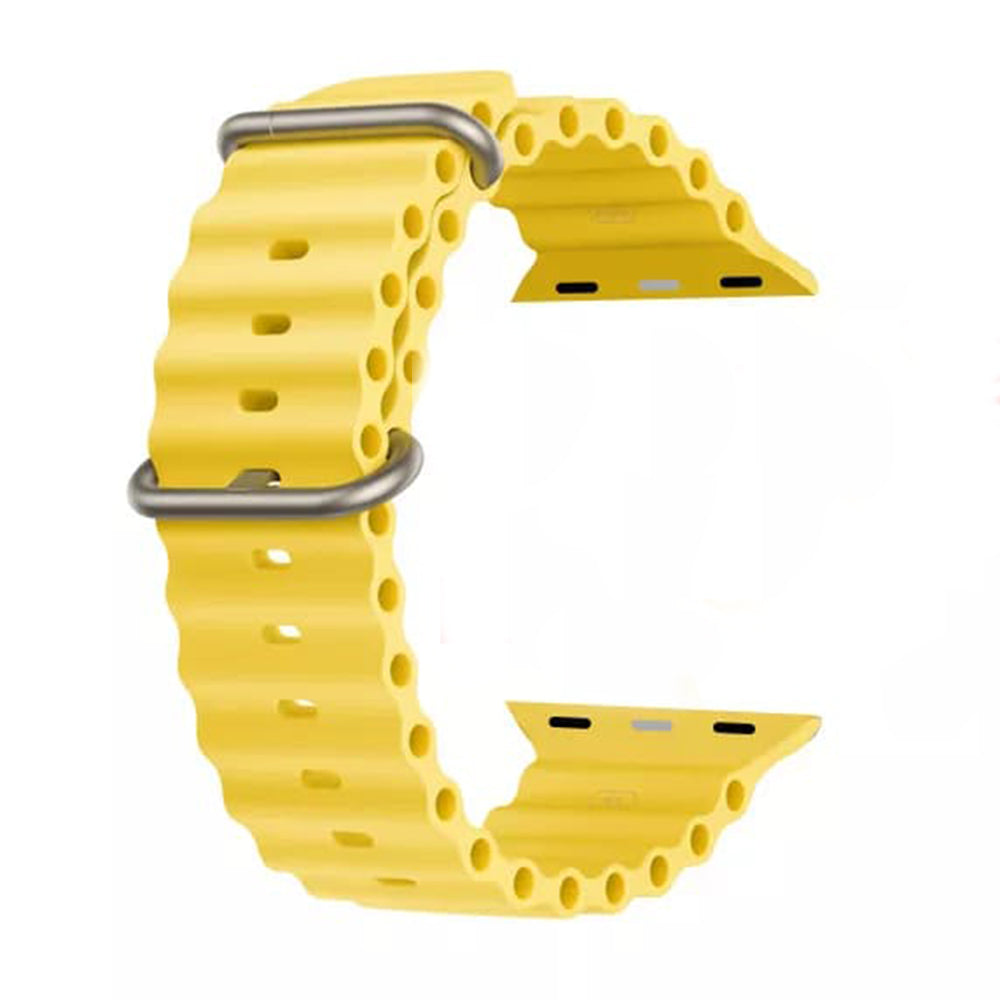 Pasek Techsuit W038 do Apple Watch 42mm / 41mm / 40mm / 38mm Series, Żółty