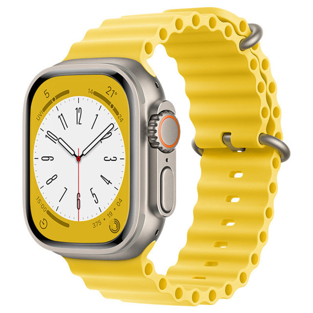 Pasek Techsuit W038 do Apple Watch 42mm / 41mm / 40mm / 38mm Series, Żółty