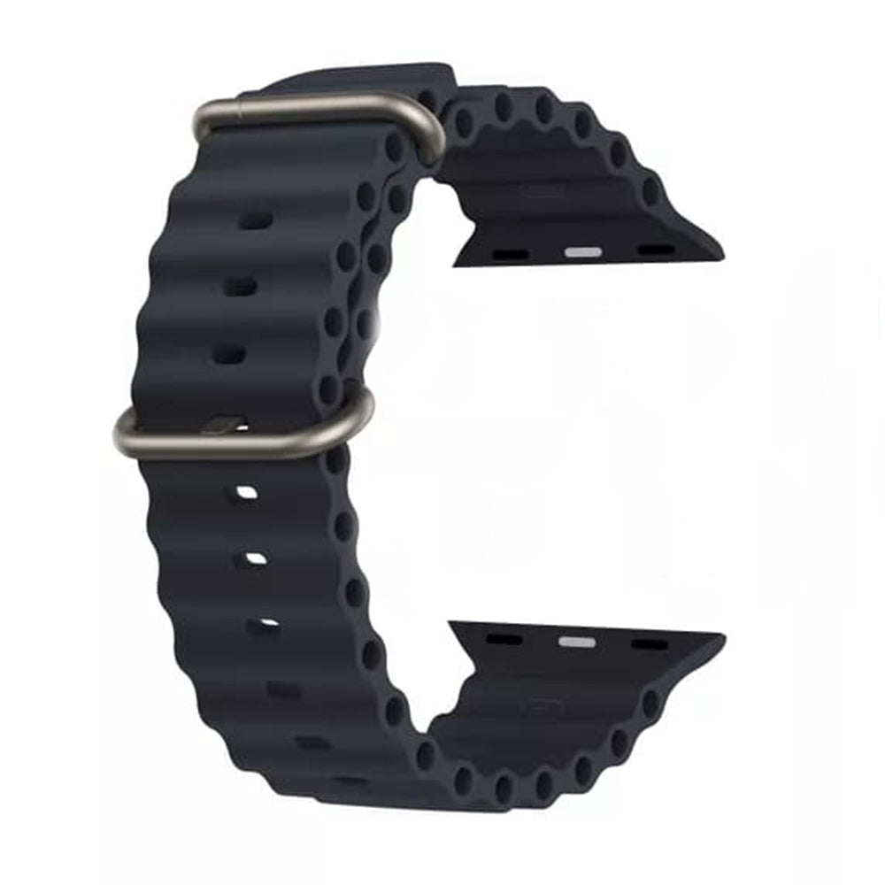 Pasek Techsuit W038 do Apple Watch 42mm / 41mm / 40mm / 38mm Series, Czarny