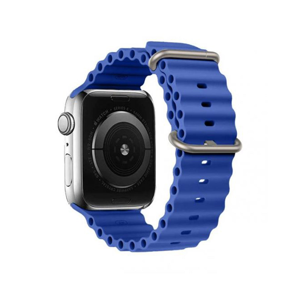 Pasek Techsuit W038 do Apple Watch 49mm / 46mm / 45mm / 44mm / 42mm Series, Niebieski