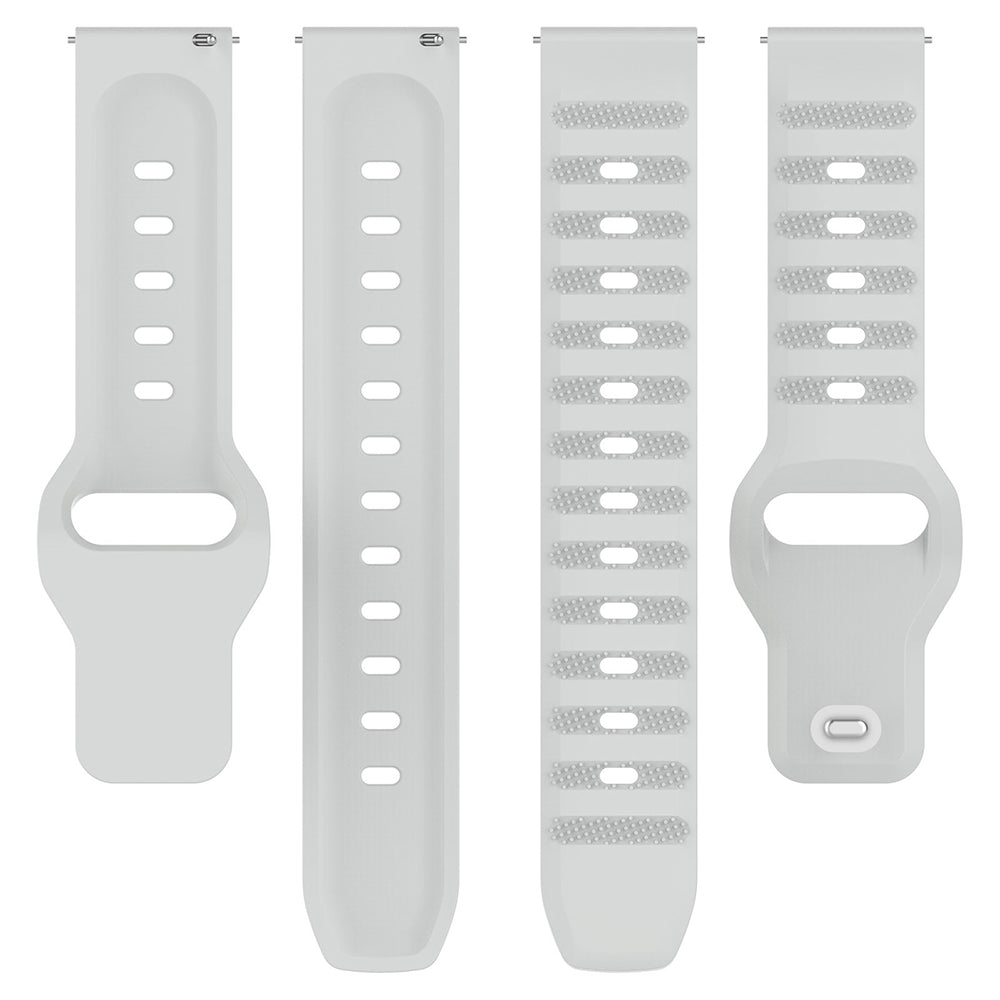 Pasek Techsuit W050 do Huawei Watch / Xiaomi Watch Series, 22mm, Szary
