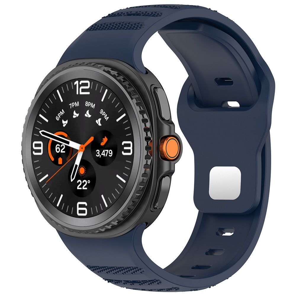 Pasek Techsuit W050 dla Samsung Galaxy Watch 8 Classic / Watch8 44mm / Watch 8 40mm, Niebieski