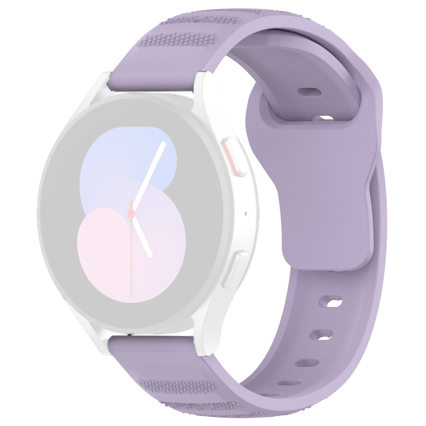 Pasek Techsuit W050 do Samsung Galaxy Watch / Huawei Watch Series, 20mm, Fioletowy
