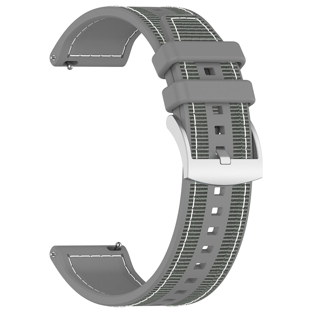 Pasek Techsuit W051 do Huawei Watch / Xiaomi Watch Series, 22mm, Szary