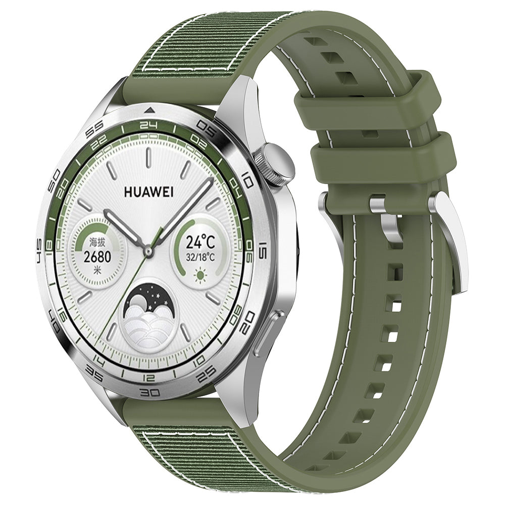 Pasek Techsuit W051 do Huawei Watch / Xiaomi Watch Series, 22mm, Zielony