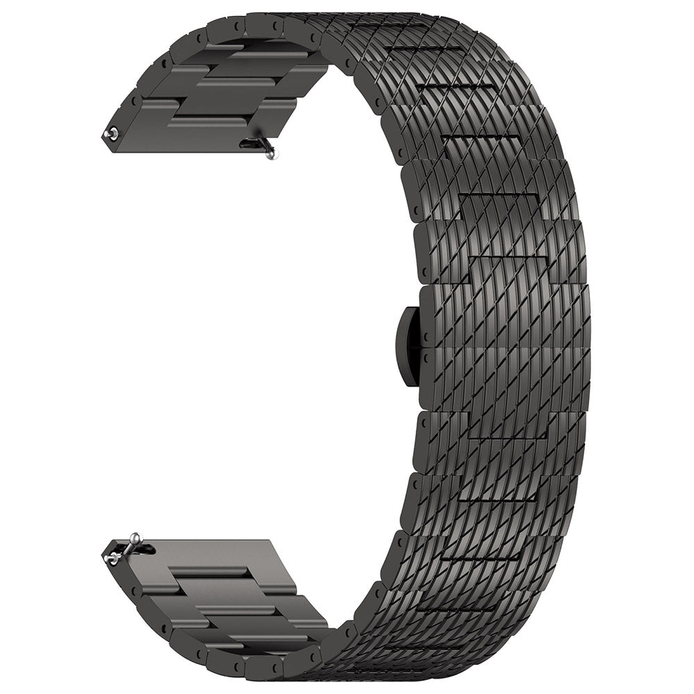 Pasek Techsuit W052 do Huawei Watch / Xiaomi Watch Series, 22mm, Czarny