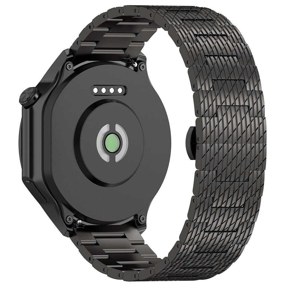 Pasek Techsuit W052 do Huawei Watch / Xiaomi Watch Series, 22mm, Czarny