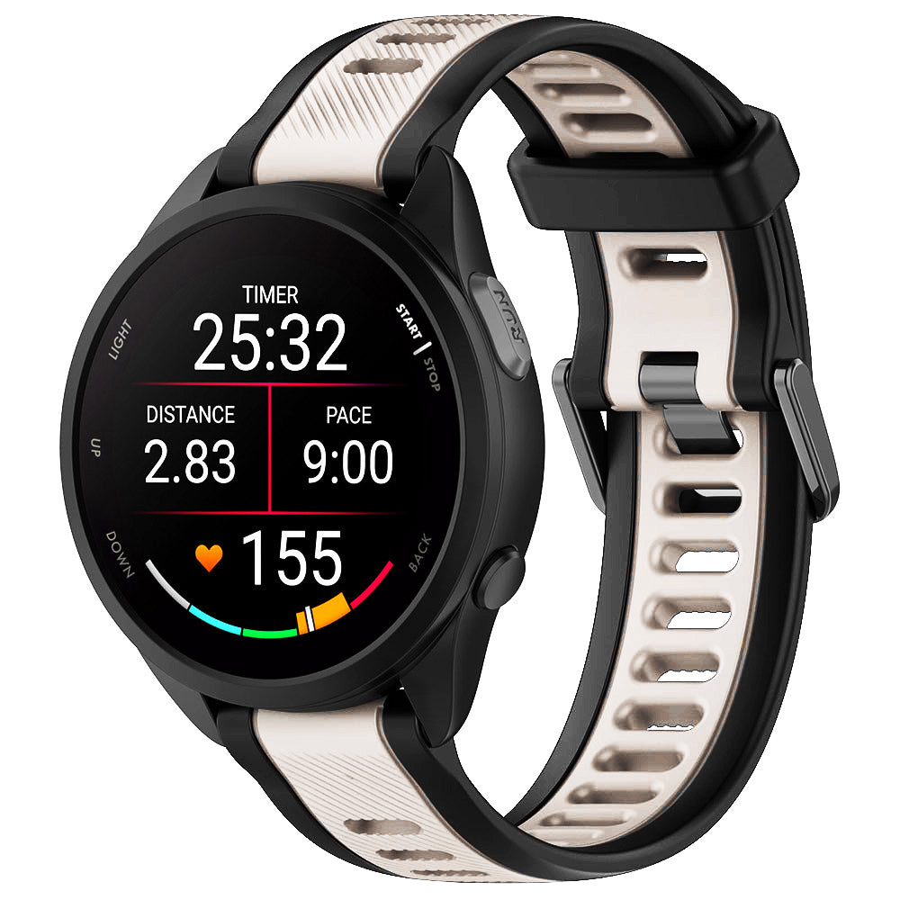 Pasek Techsuit W053 do Huawei Watch / Garmin Watch Series, 18mm, Beżowy