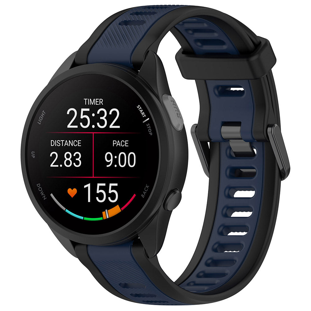 Pasek Techsuit W053 do Samsung Galaxy Watch / Huawei Watch Series, 20mm, Granatowy