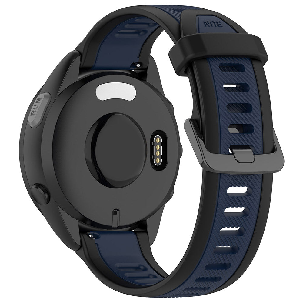 Pasek Techsuit W053 do Samsung Galaxy Watch / Huawei Watch Series, 20mm, Granatowy