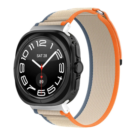 Pasek Techsuit W054 do Samsung Galaxy Watch Ultra, Pomarańczowo-Beżowy