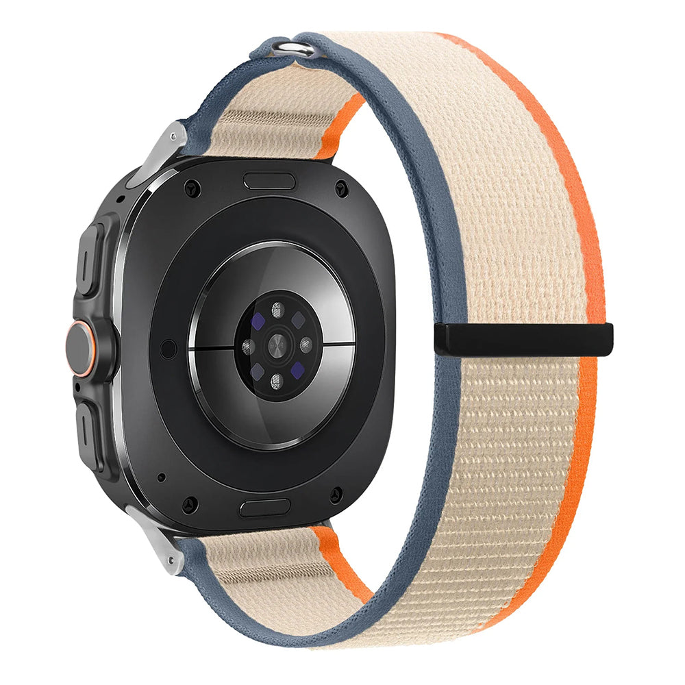 Pasek Techsuit W054 do Samsung Galaxy Watch Ultra, Pomarańczowo-Beżowy