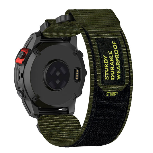 Techsuit W057 Strap for Garmin Instinct / Approach / Fenix Watch Series, 20mm, Green