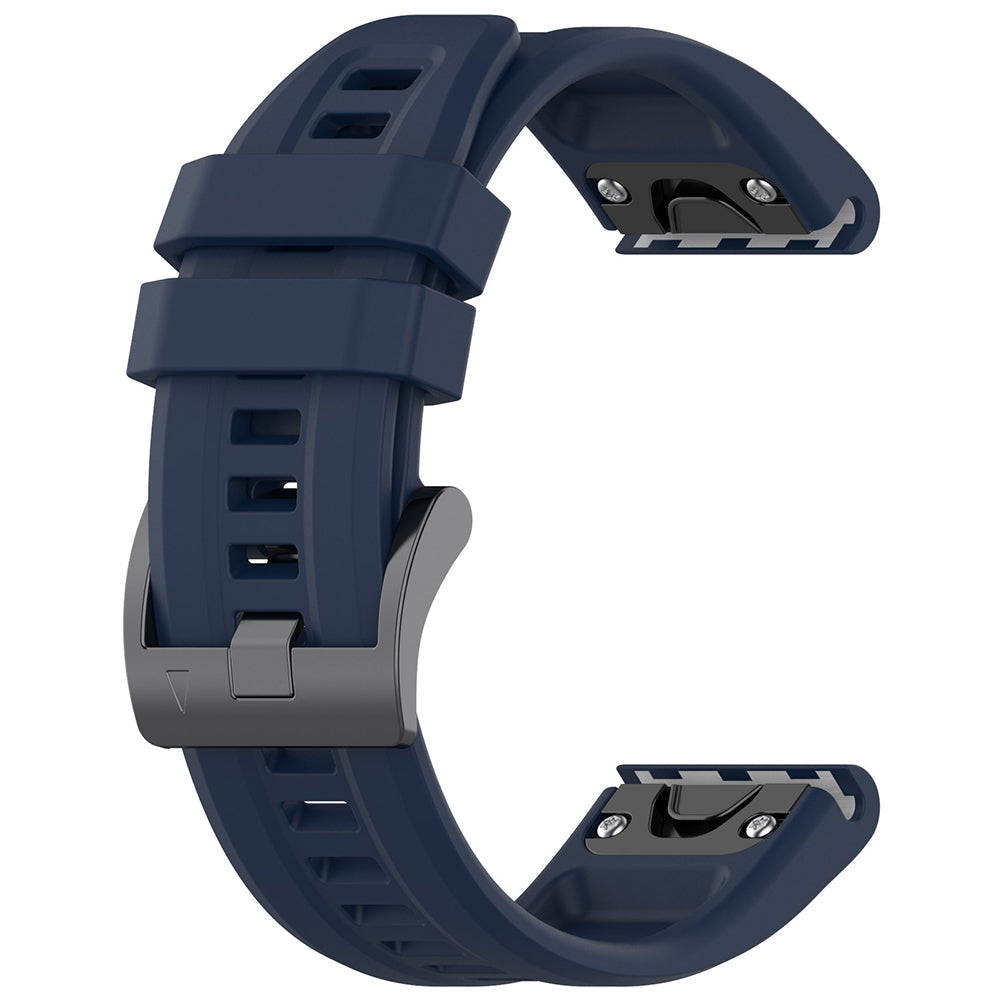 Pasek Techsuit W060 do Garmin Instinct / Approach / Fenix Watch Series, 20mm, Granatowy