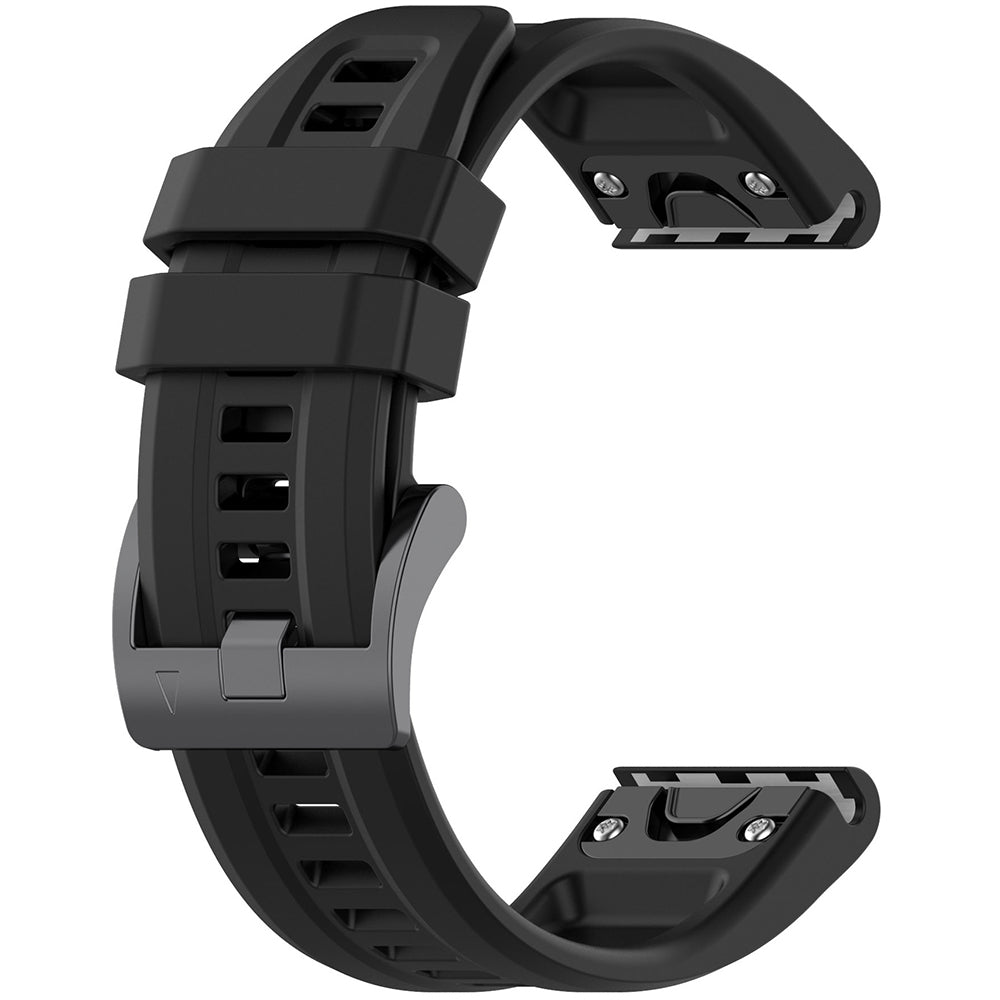 Pasek Techsuit W060 do Garmin Instinct / Approach / Fenix Watch Series, 20mm, Czarny