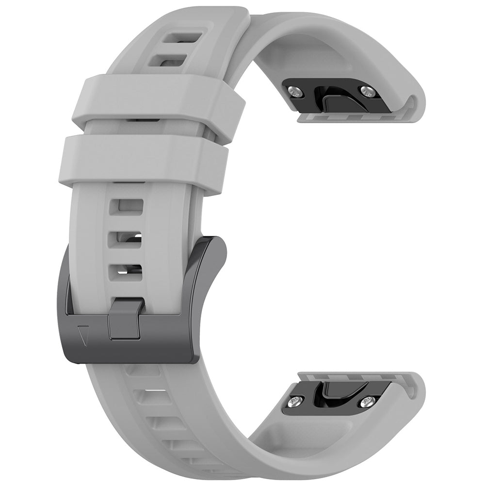Pasek Techsuit W060 do Garmin Watch Fenix / Forerunner Series, 22mm, Szary
