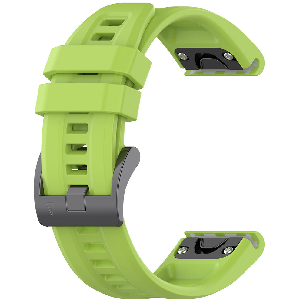 Pasek Techsuit W060 do Garmin Watch Fenix / Forerunner Series, 22mm, Jasnozielony