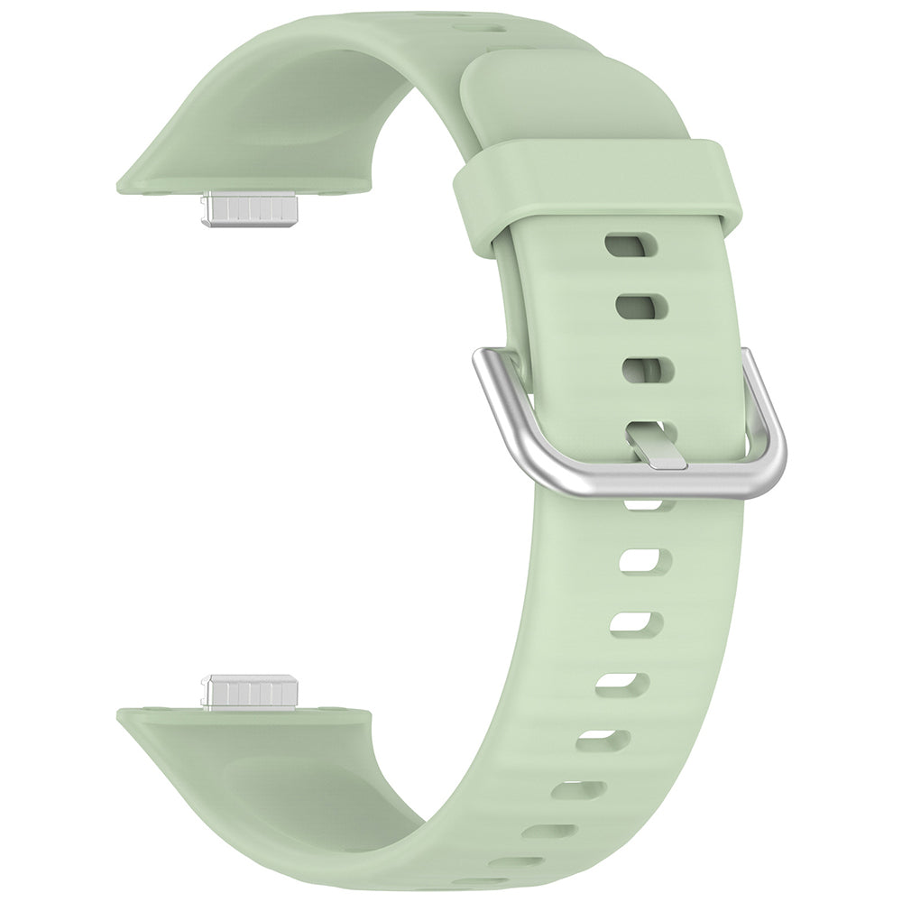Pasek Techsuit W061 do Huawei Watch Fit 5 Pro / Fit 5 / Fit 4 Pro / Fit 4 / Fit 3, Jasnozielony