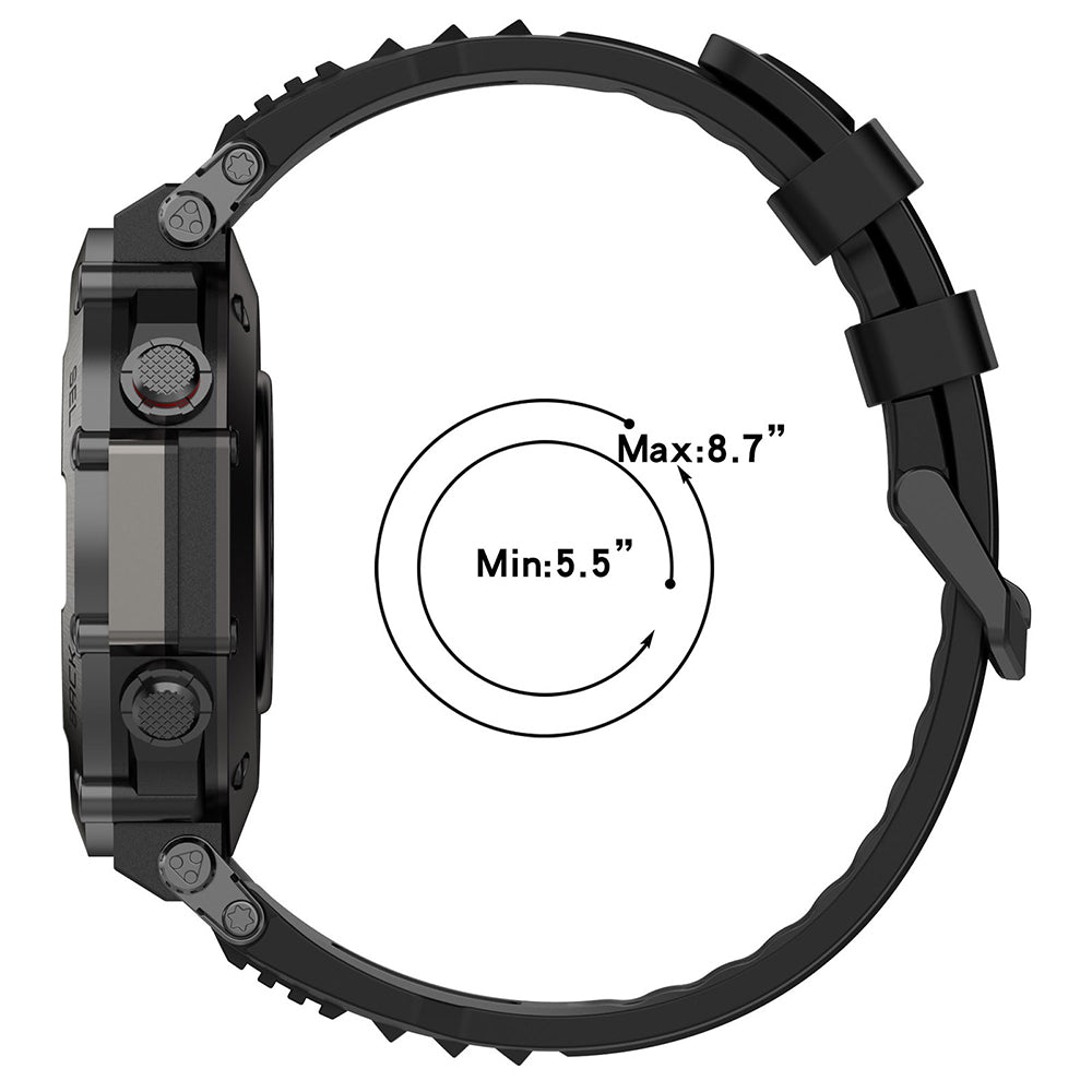 Pasek Techsuit W067 do Amazfit T-Rex Ultra, Beżowy
