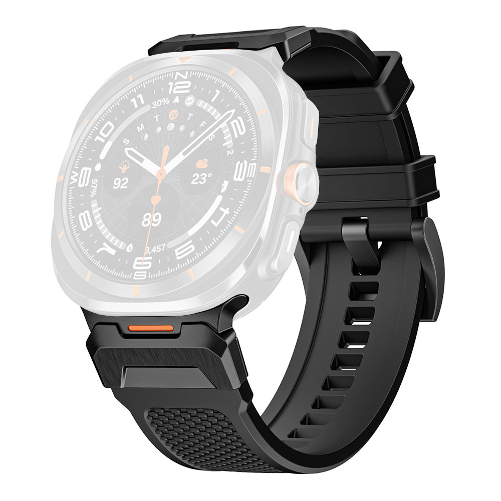 Pasek Techsuit W068 do Samsung Galaxy Watch Ultra Series, czarny