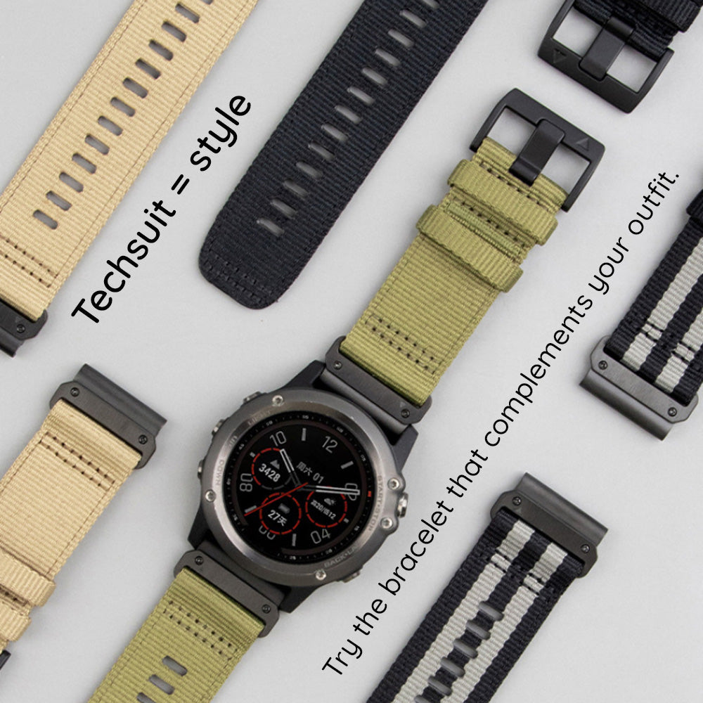 Pasek Techsuit W070 do Samsung Galaxy Watch / Huawei Watch Series, 20mm, Pomarańczowy